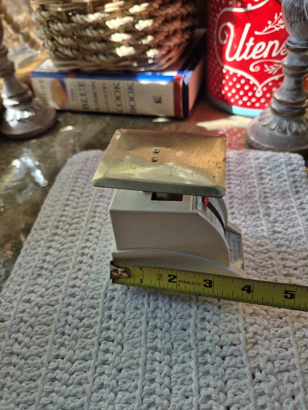 ❤️‍🔥 Vintage Small Weight Watchers Food Scale 1968 Works